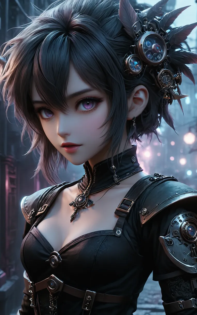 CGI style,Anime Character,Girl,LoRA,SDXL