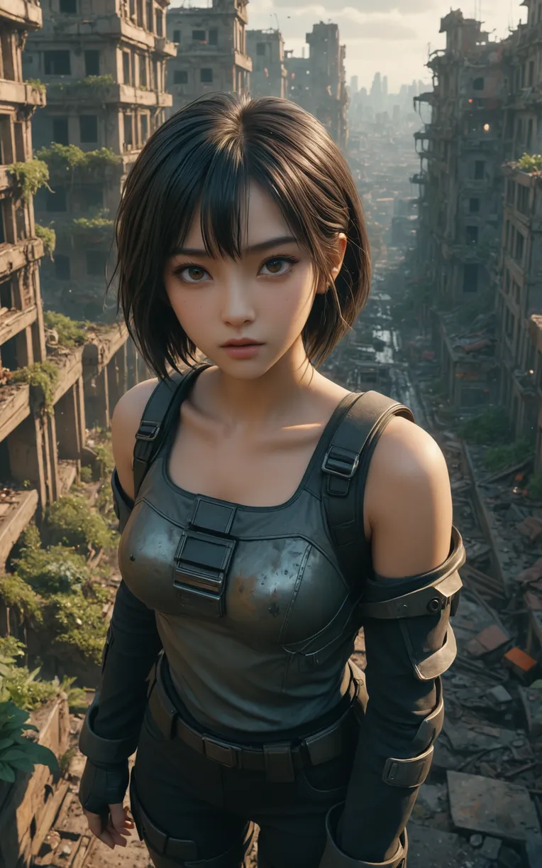 CGI style,Anime Character,Girl,LoRA,SDXL