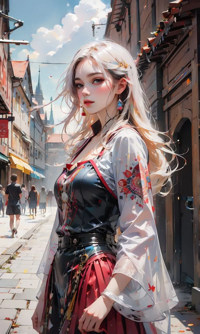 CGI style,Anime Style,Girl,Checkpoint,SD 1.5