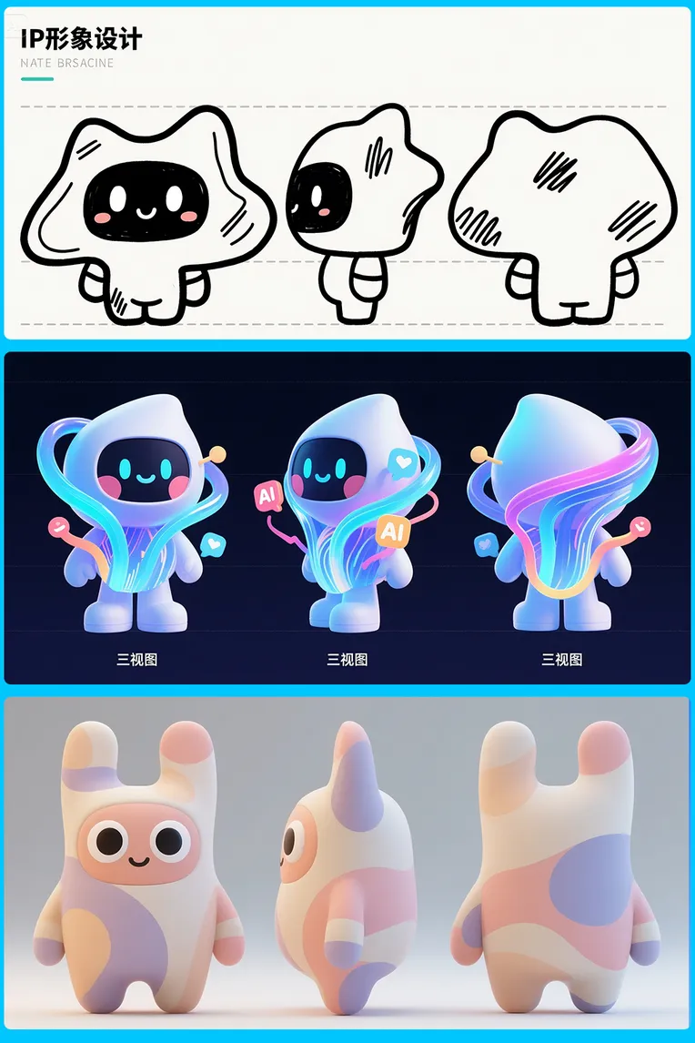 Cartoon style,IP Character,Composition Control,LoRA,FLUX.1