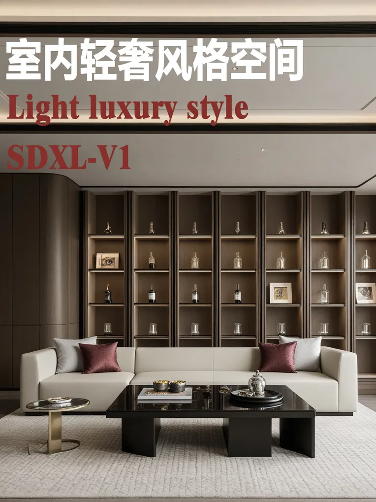 Realistic,Interior Design,Space & Scene,LoRA,SDXL