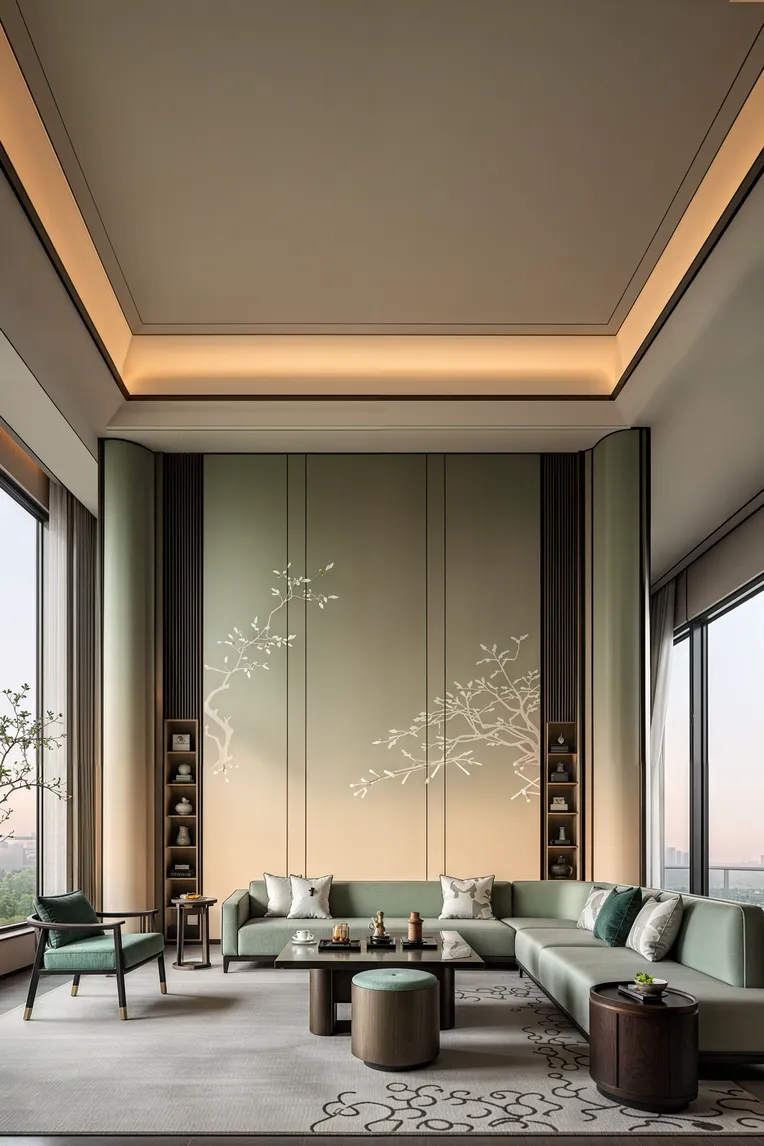 Realistic,Chinese Style,Interior Design,LoRA,SDXL