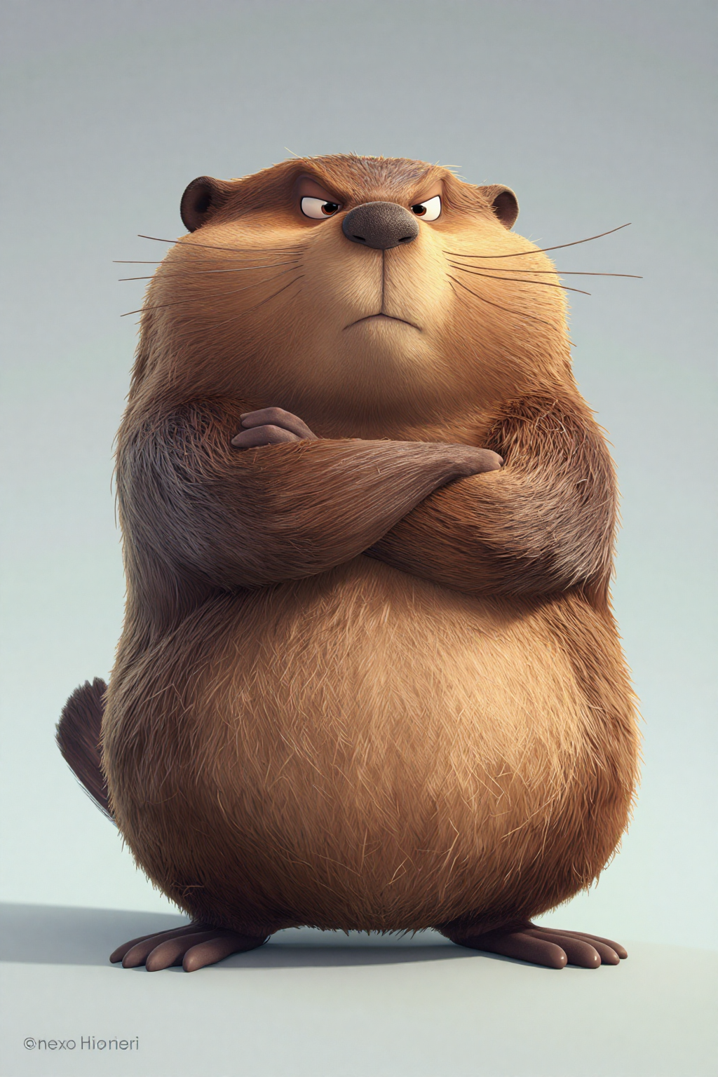 Q-style round and cute animal funny and quirky appearance Z1.0