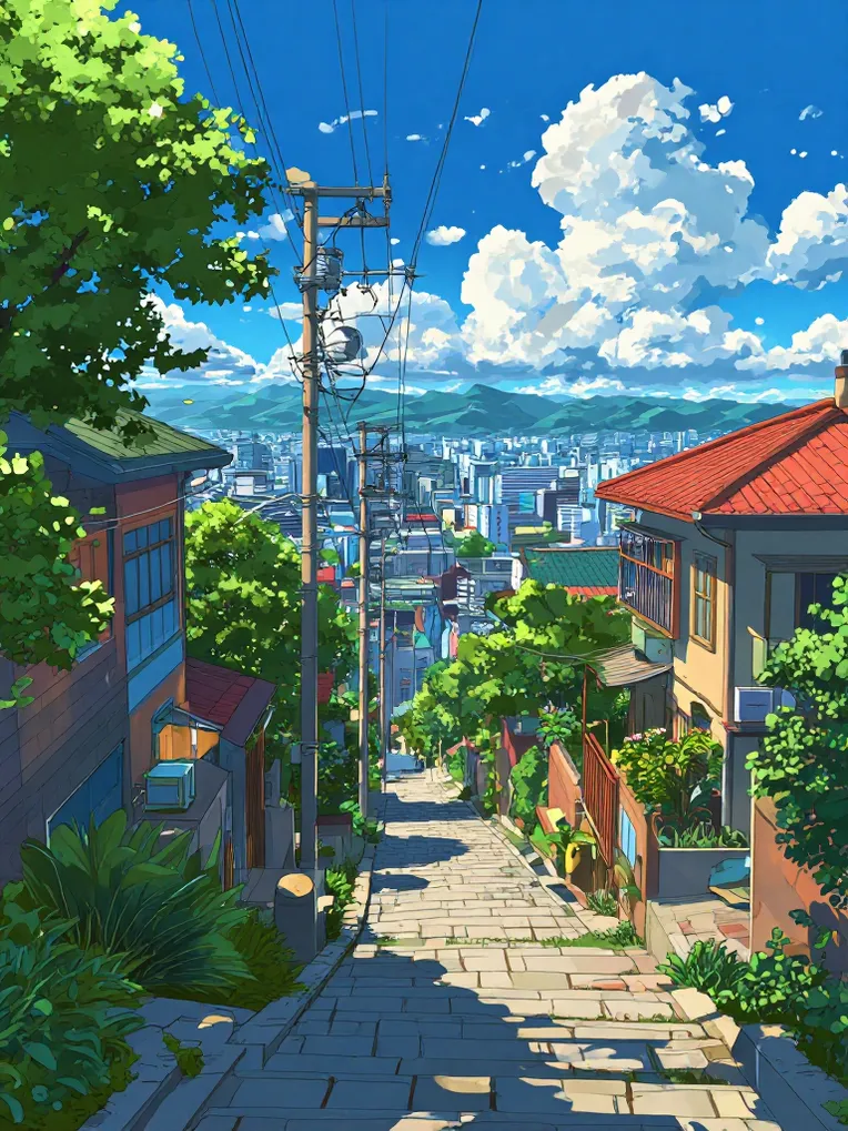 Girl,Boy,Building,LoRA,