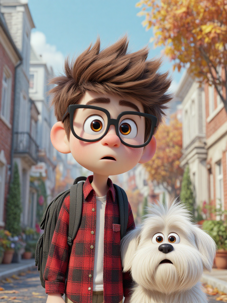 Healing-style 3D Pixar-style anime illustration Z3.0