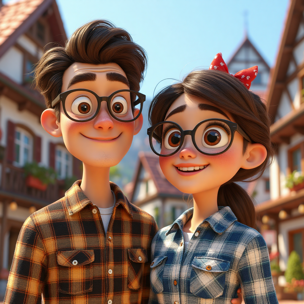 Healing-style 3D Pixar-style anime illustration V1.0