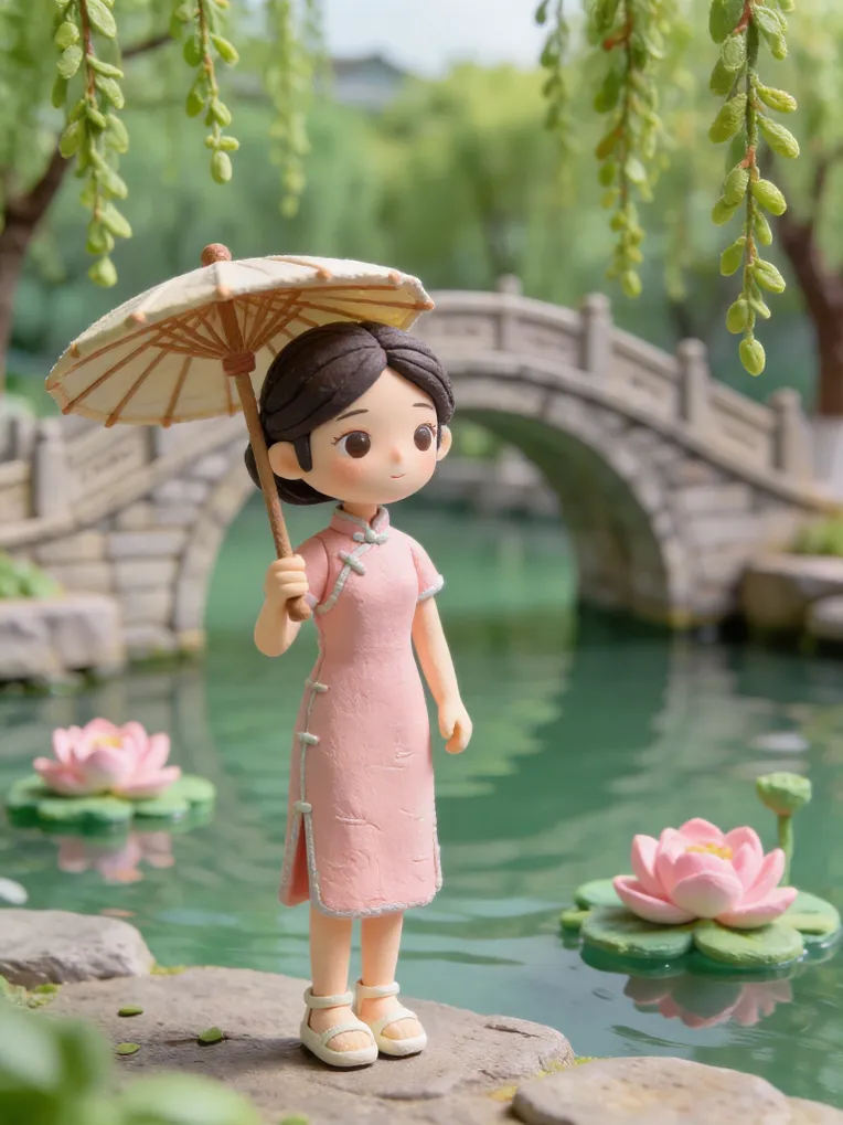 Cartoon style,Girl,Style Boost,LoRA,