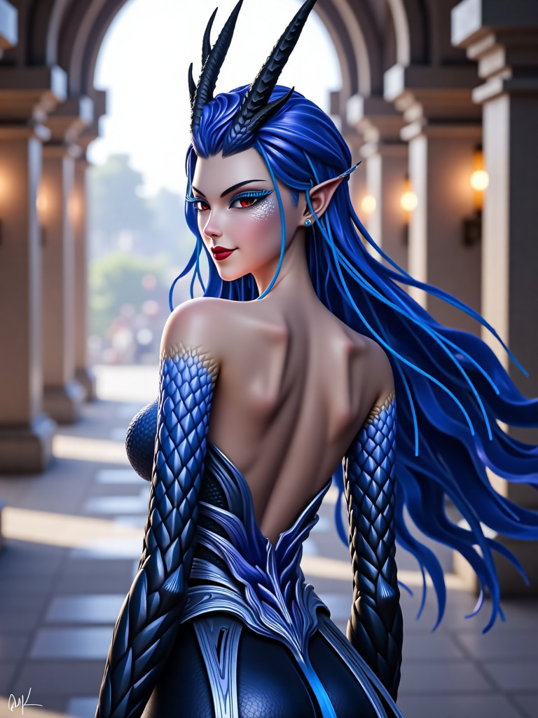 Happy Ai-Ao Run-Super High Quality 3D (Ne Zha Movie) IP design CG style CG Characters哪吒敖闰-FLUX.1 FLUX.1-Happy Ai