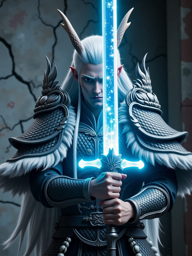 Happy Ai-Ao Guang-3D (Ne Zha Movie) nezha ネザ IP design 나타 CG style เนจ่า CG Characters哪吒敖光-FLUX.1 FLUX.1-Happy Ai