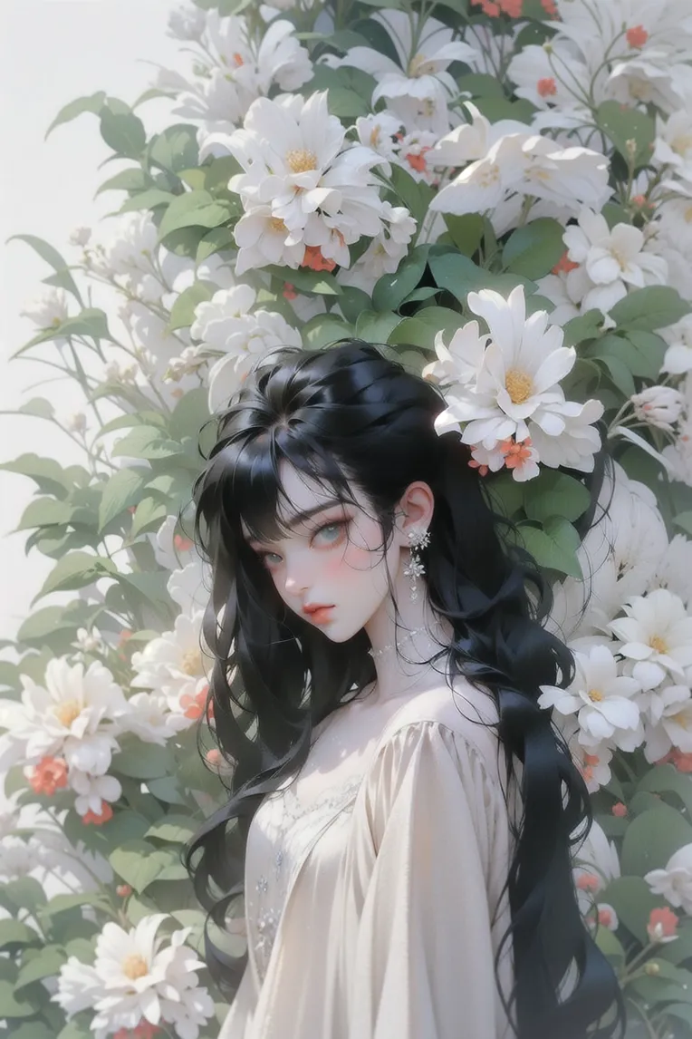 Anime Style,Hand-Drawn,Girl,LoRA,SD 1.5