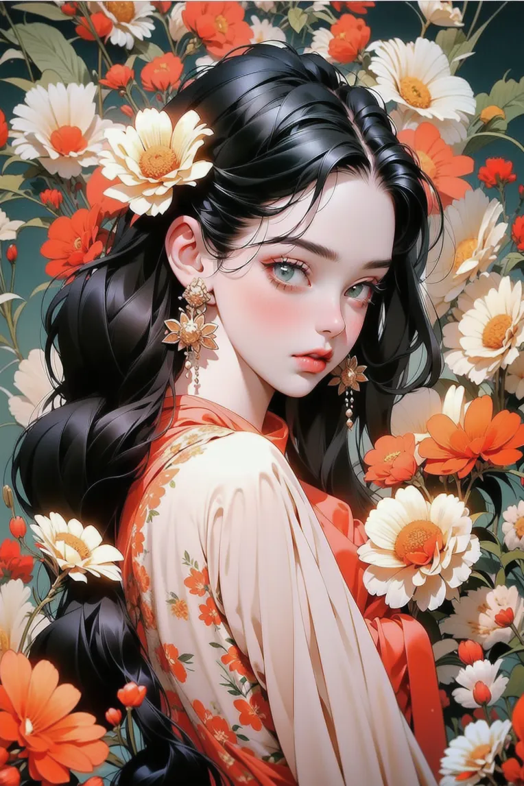 Anime Style,Hand-Drawn,Girl,LoRA,SD 1.5