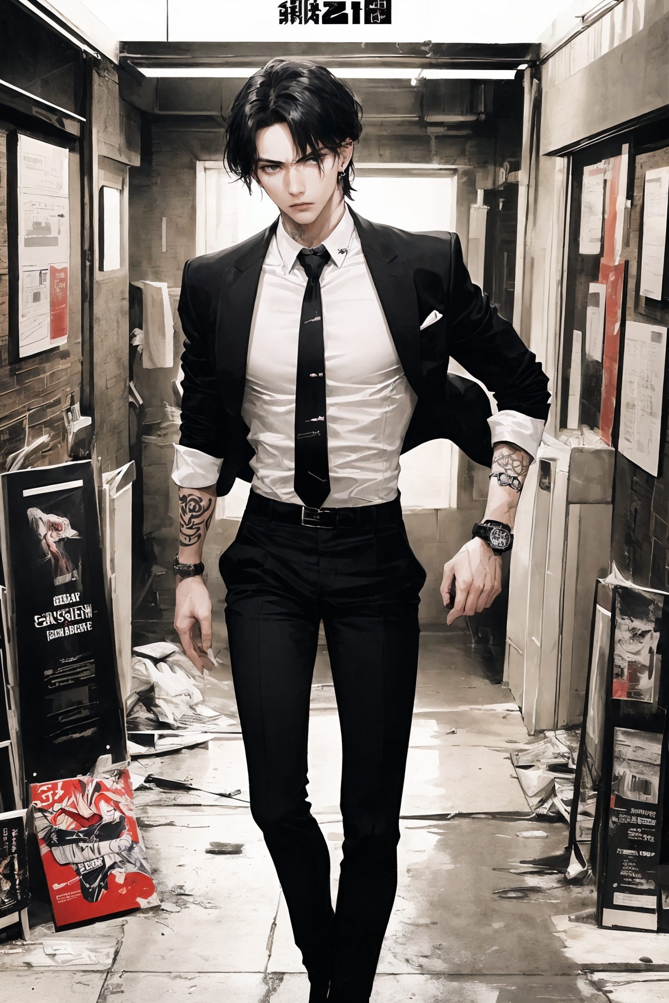 Xuer - Anime handsome and beautiful model Handsome Guy Elder Sister Style V2