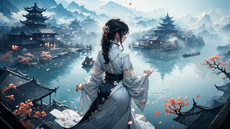 Chinese Style,Anime Style,Girl,LoRA,SD 1.5