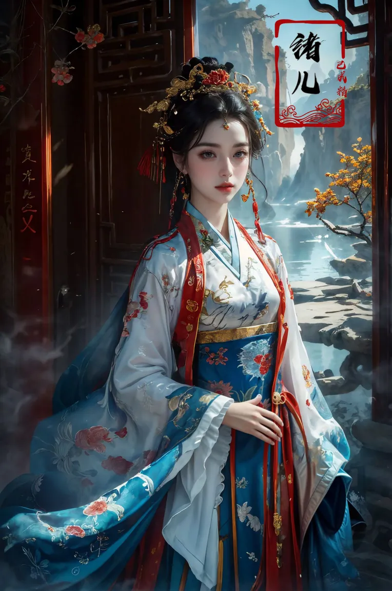 Chinese Style,Fashion & Makeup,Girl,LoRA,SD 1.5