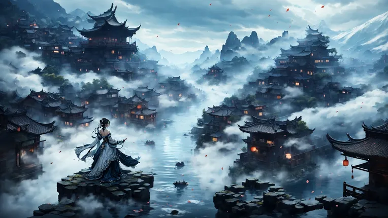 Chinese Style,Anime Style,Girl,LoRA,SD 1.5