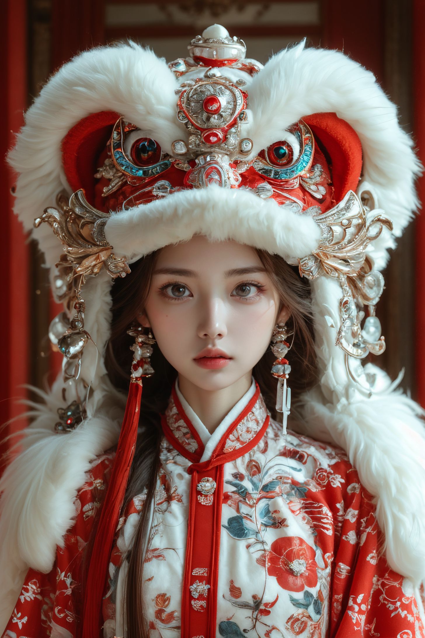 【Happy New Year】Waking Lion - Lion Hat