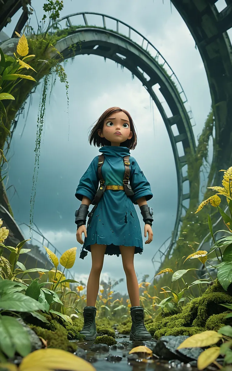 CGI style,Anime Style,Girl,LoRA,SDXL