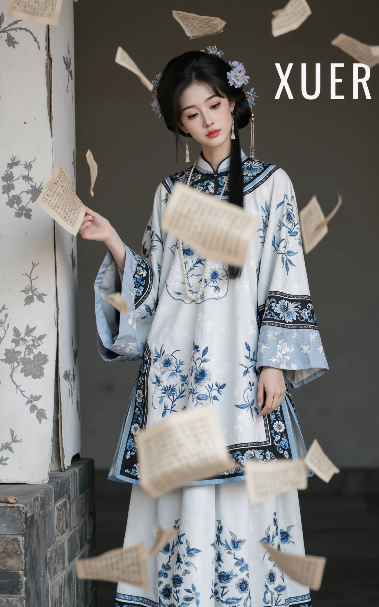 【Qing Dynasty Hanfu】Xuer Qing Dynasty Hanfu V1