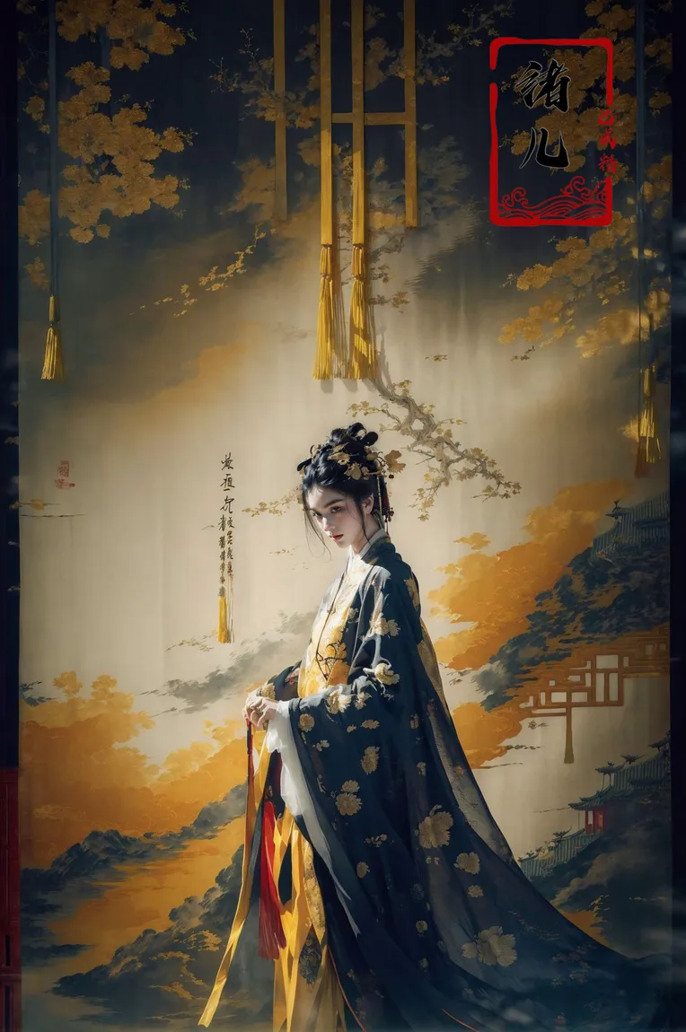 Chinese Style,Fashion & Makeup,Girl,LoRA,SD 1.5