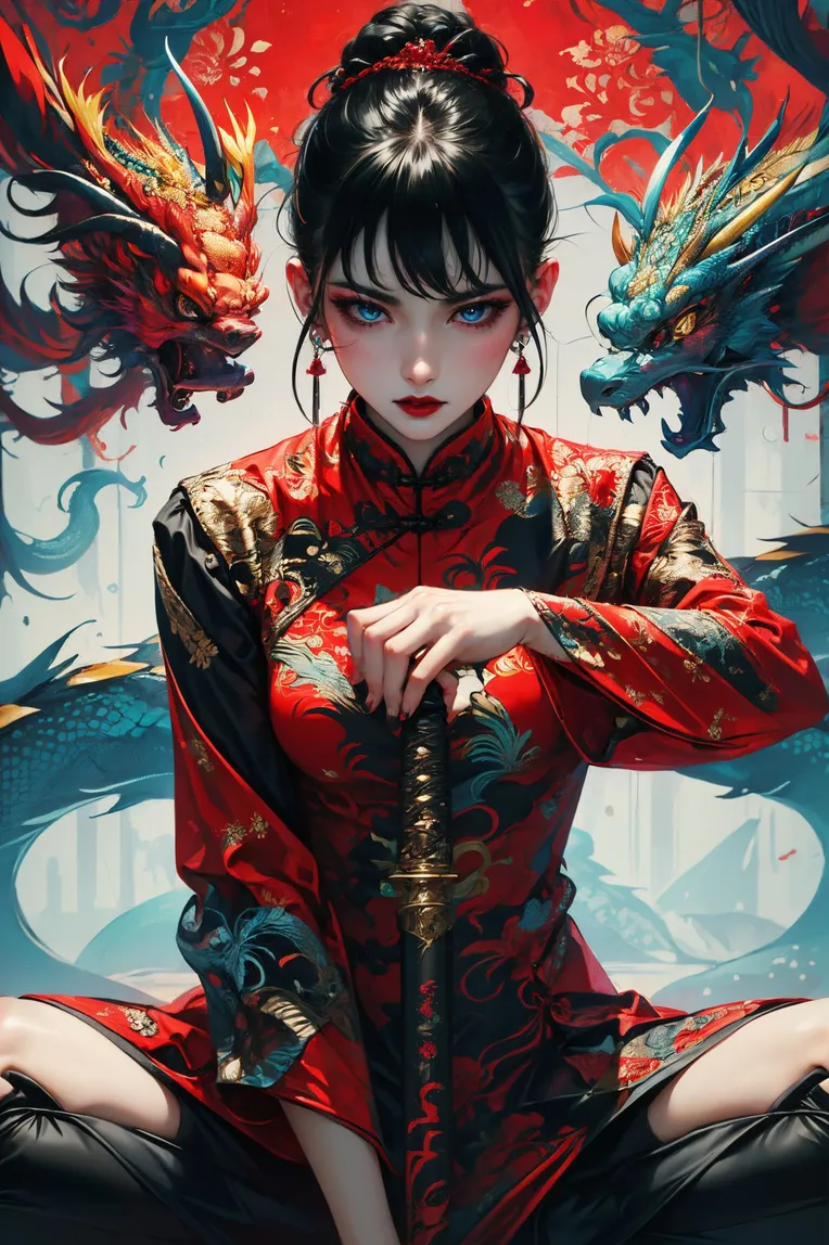 Chinese Style,Anime Style,Girl,LoRA,SD 1.5