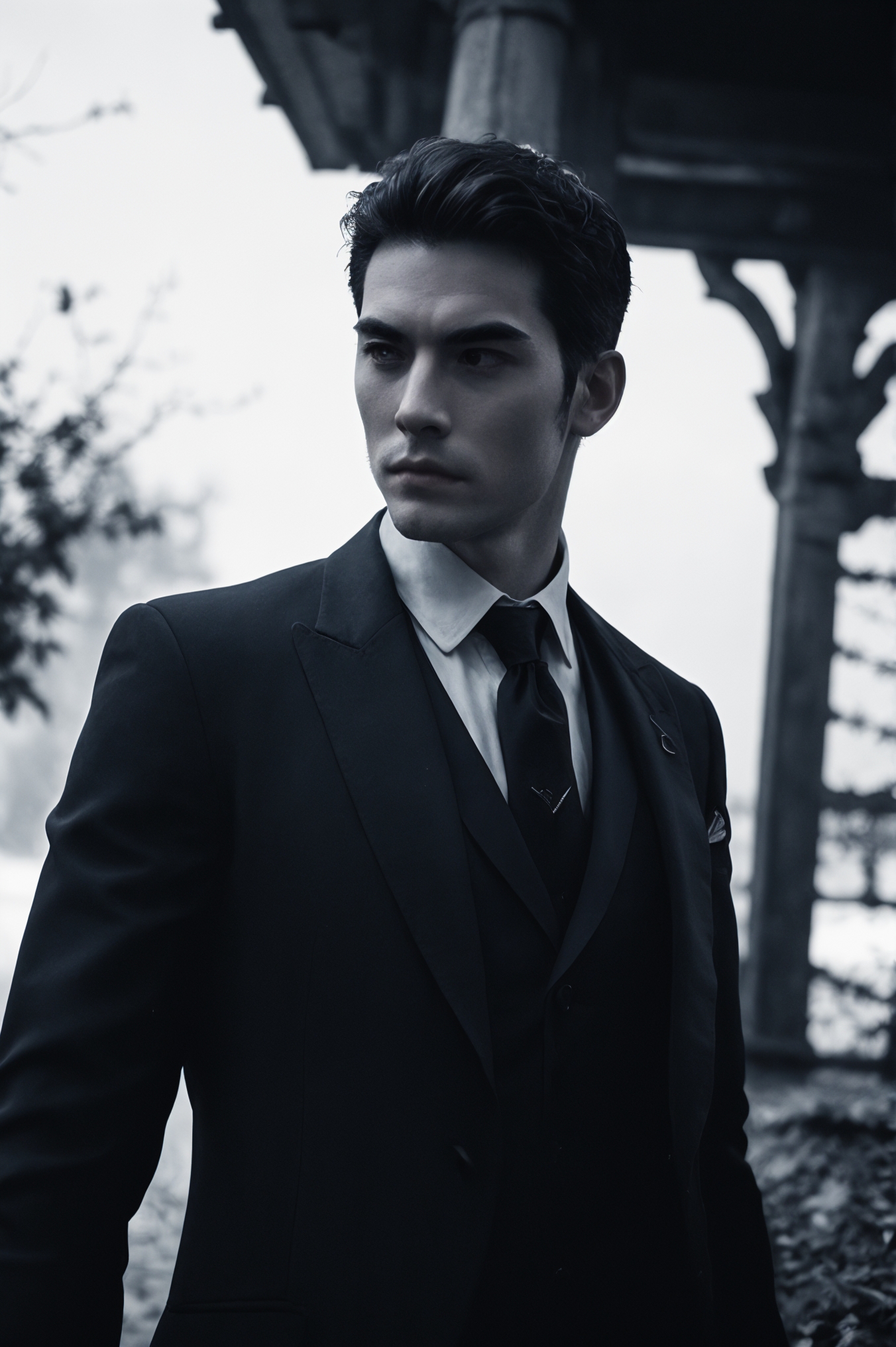 Xu Er - Realistic Handsome Men and Beautiful Women Models Handsome guy with V-shaped face