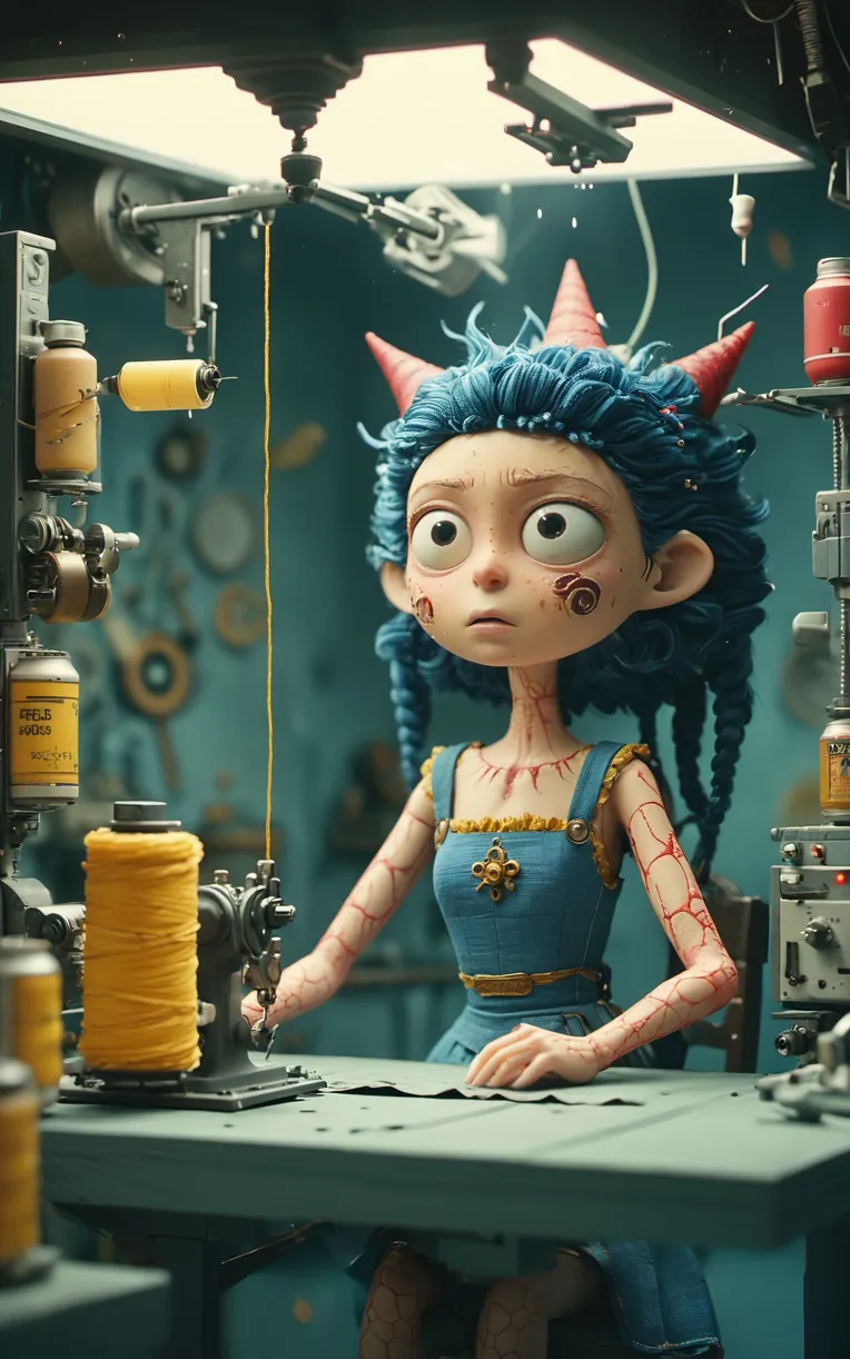 CGI style,Anime Style,Girl,LoRA,SDXL