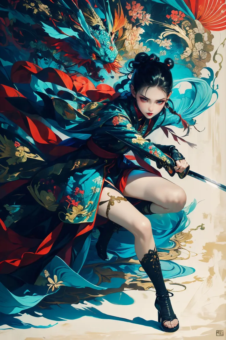 Chinese Style,Anime Style,Girl,LoRA,SD 1.5