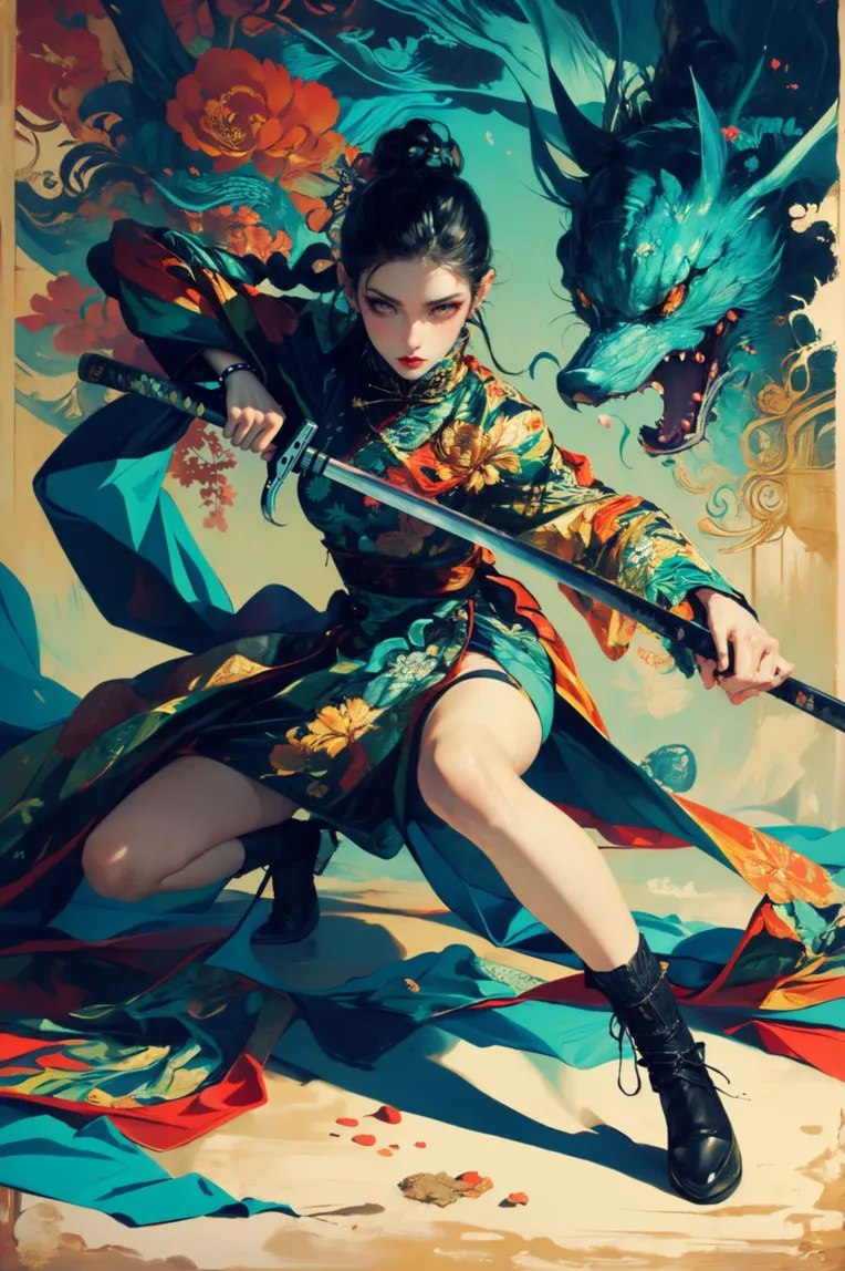 Chinese Style,Anime Style,Girl,LoRA,SD 1.5