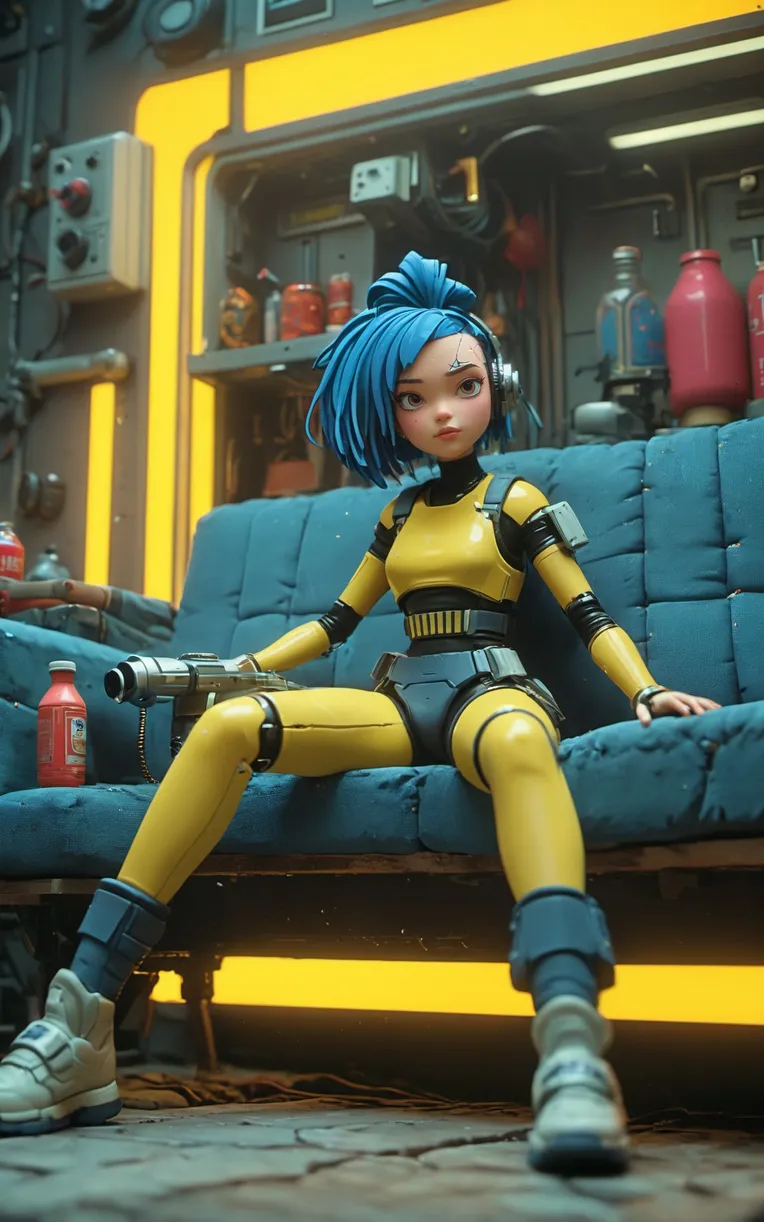 CGI style,Anime Style,Girl,LoRA,SDXL