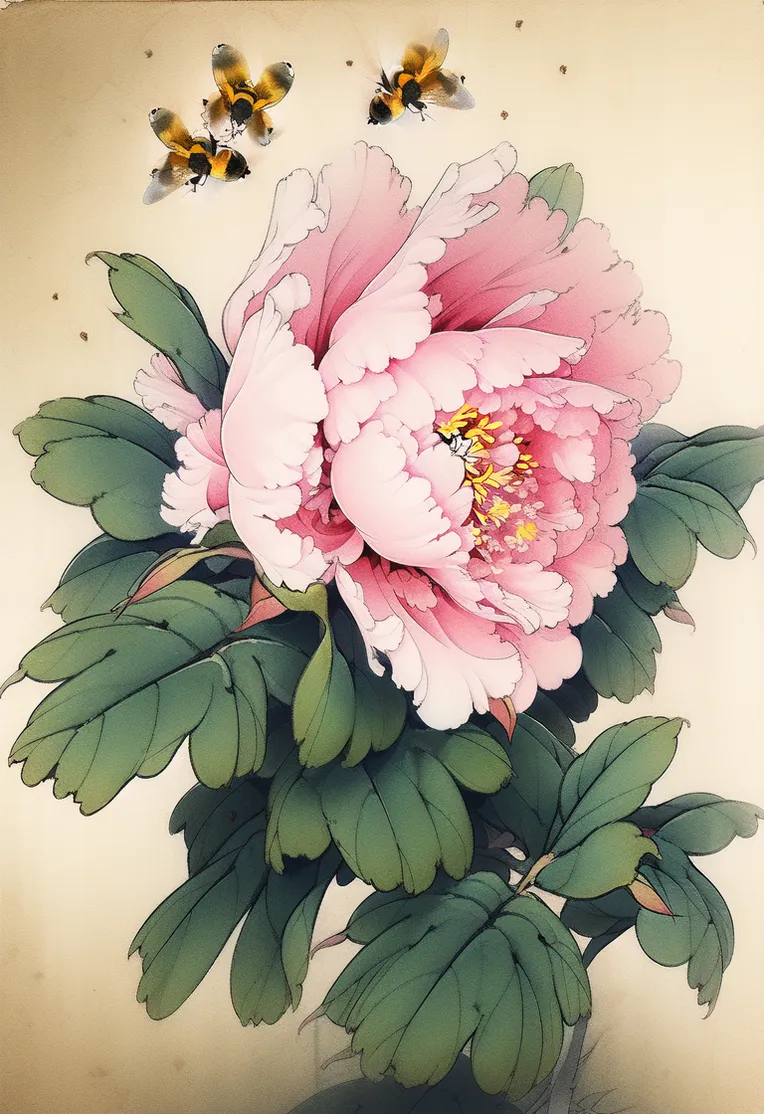 Chinese Style,Traditional Painting Media,Style Boost,LoRA,SD 1.5