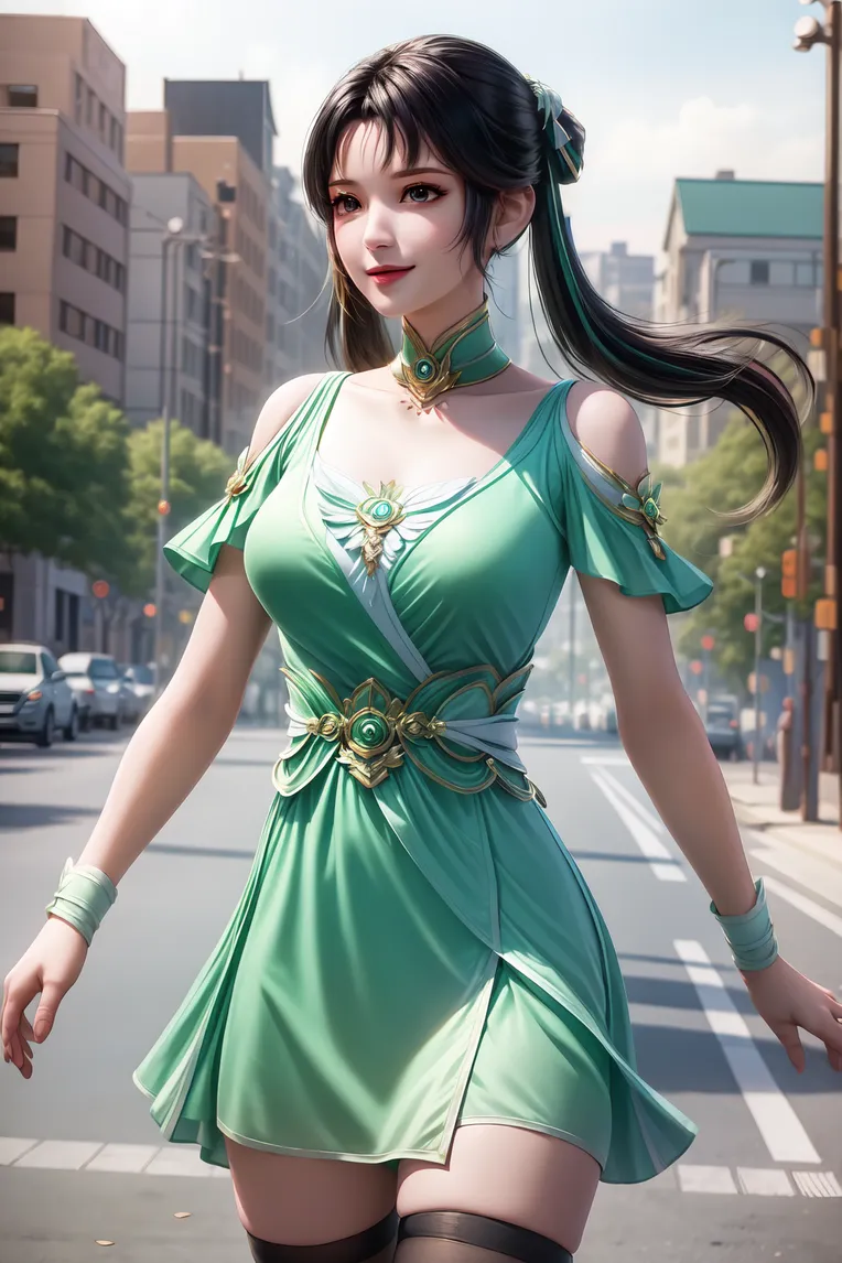 CGI style,Anime Character,Girl,LoRA,SD 1.5