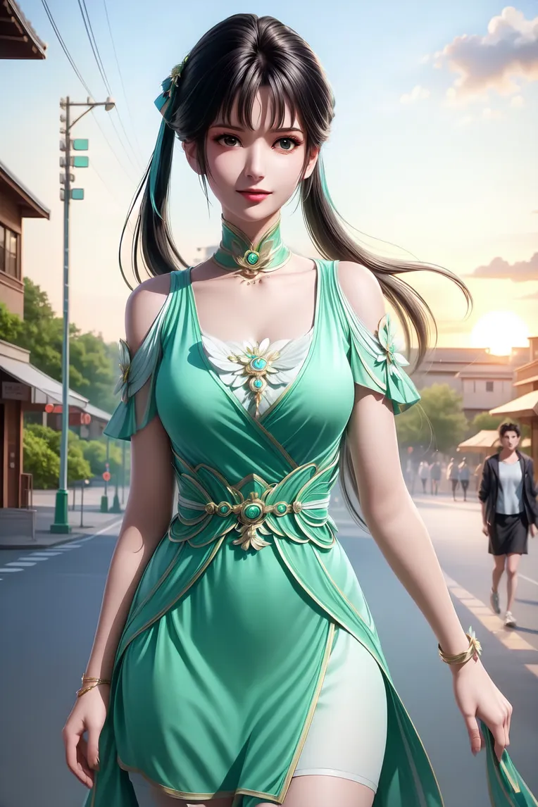 CGI style,Anime Character,Girl,LoRA,SD 1.5