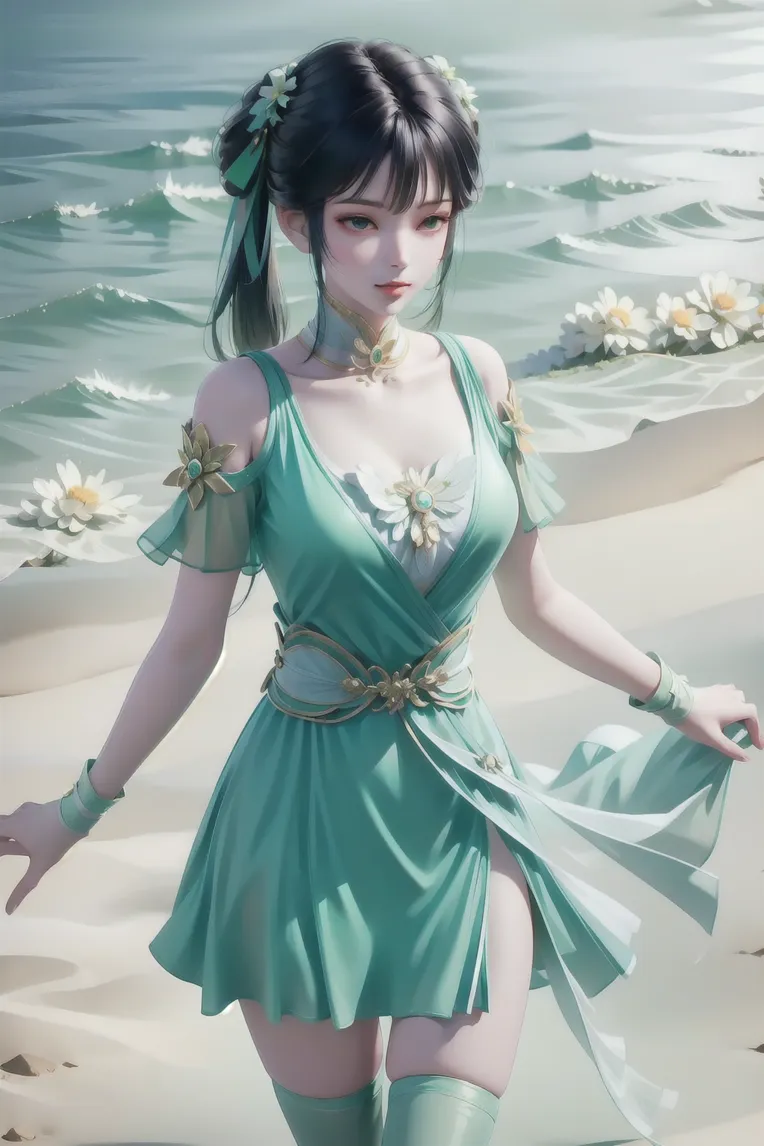 CGI style,Anime Character,Girl,LoRA,SD 1.5