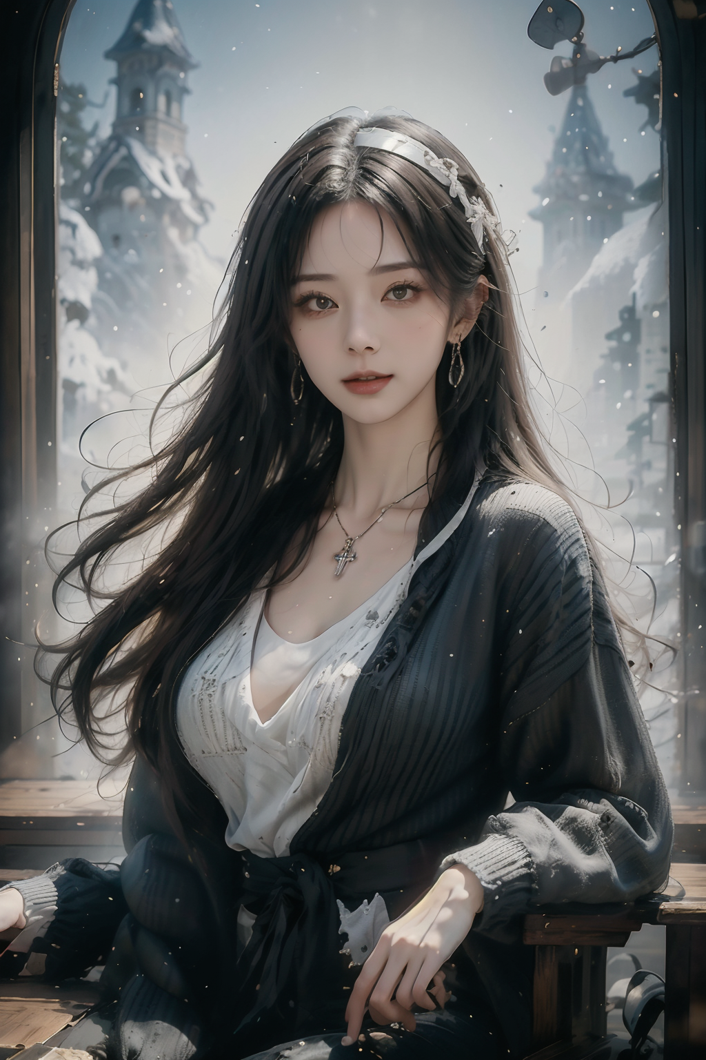 AI绘画-摄影质感调节器-星の物語-AI绘图-LiblibAI