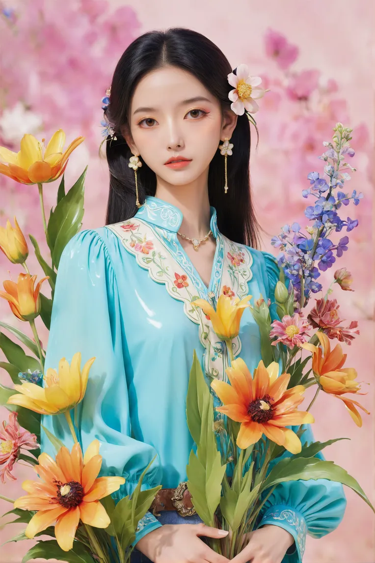 CGI style,Anime Style,Girl,LoRA,SDXL