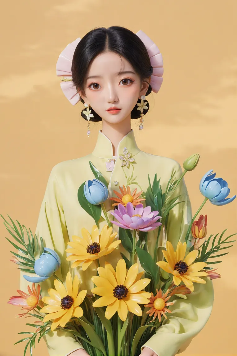 CGI style,Anime Style,Girl,LoRA,SDXL