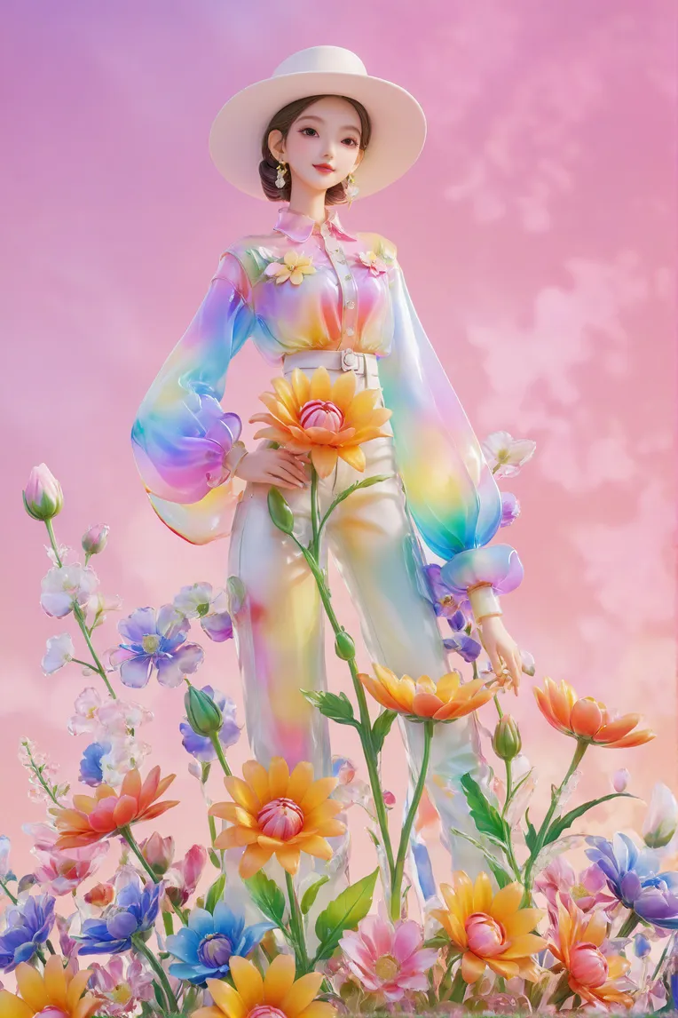 CGI style,Anime Style,Girl,LoRA,SDXL