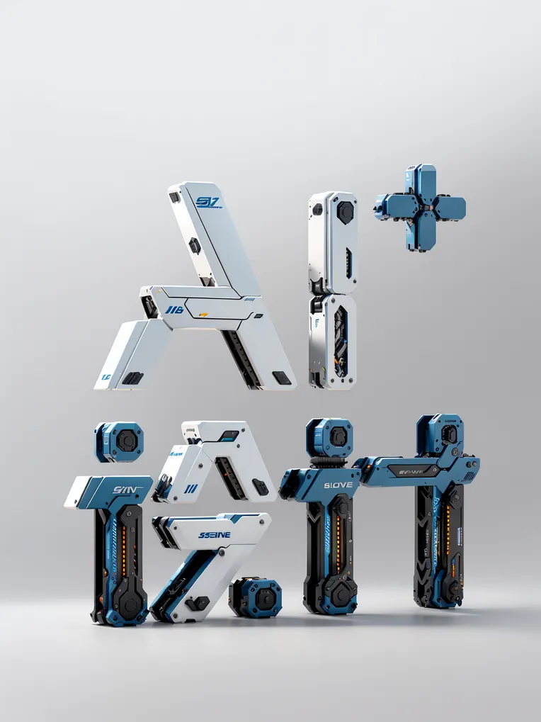 Cartoon style,Logo design,Mecha,LoRA,SD 1.5