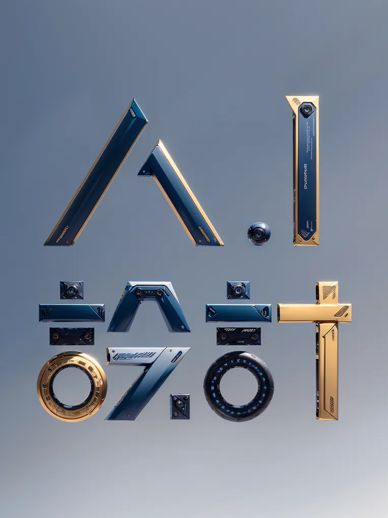 Cartoon style,Logo design,Mecha,LoRA,SD 1.5