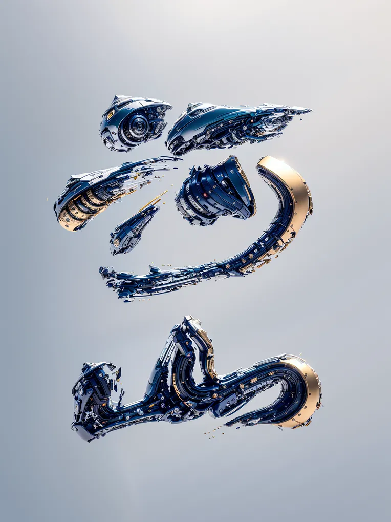 Cartoon style,Logo design,Mecha,LoRA,SD 1.5