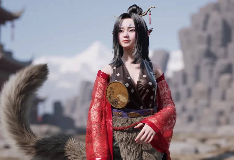 CGI style,Anime Character,Girl,LoRA,FLUX.1