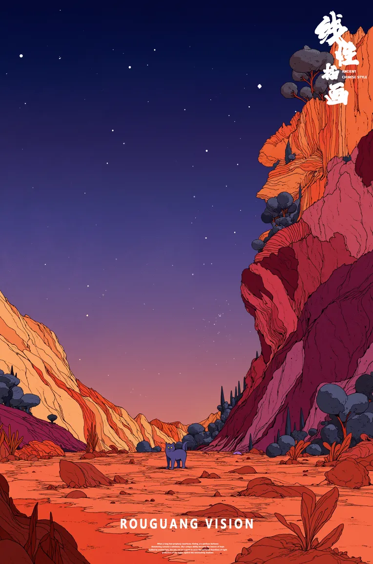 Traditional Painting Media,Style Boost,Landscape,LoRA,FLUX.1