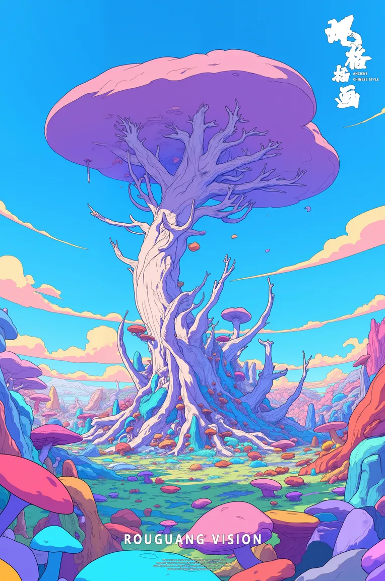 Traditional Painting Media,Girl,Style Boost,LoRA,FLUX.1