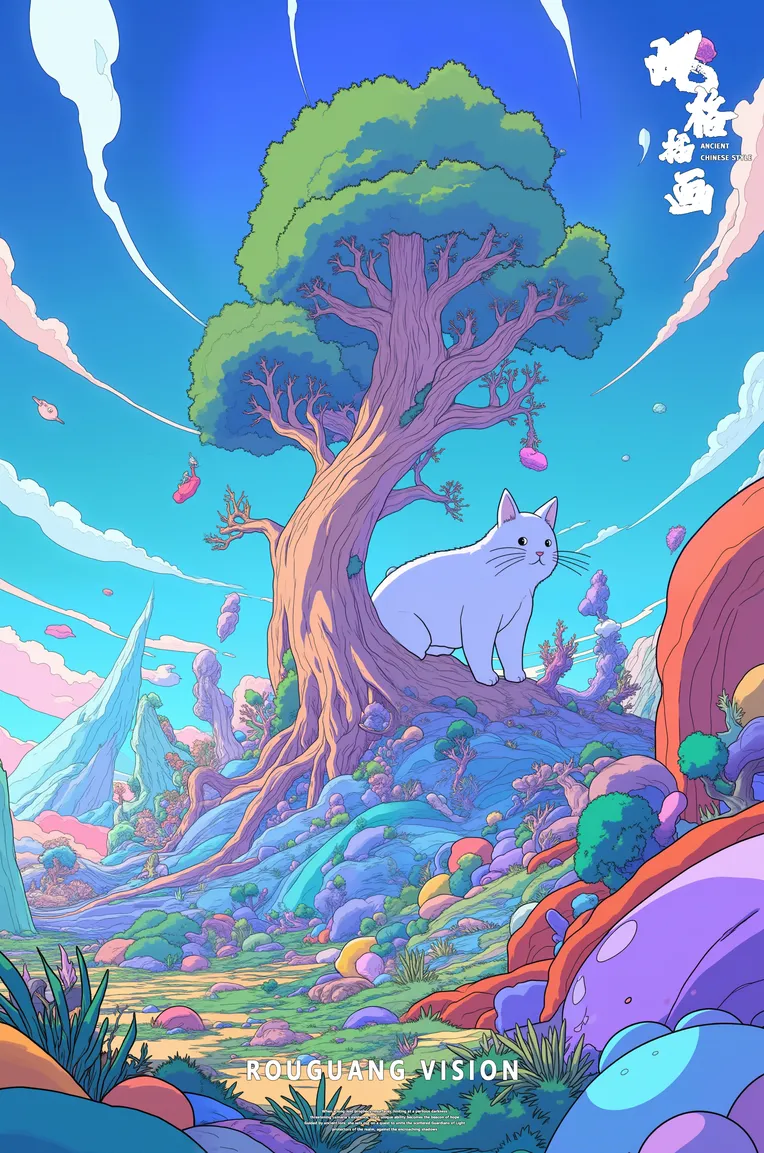 Traditional Painting Media,Girl,Style Boost,LoRA,FLUX.1