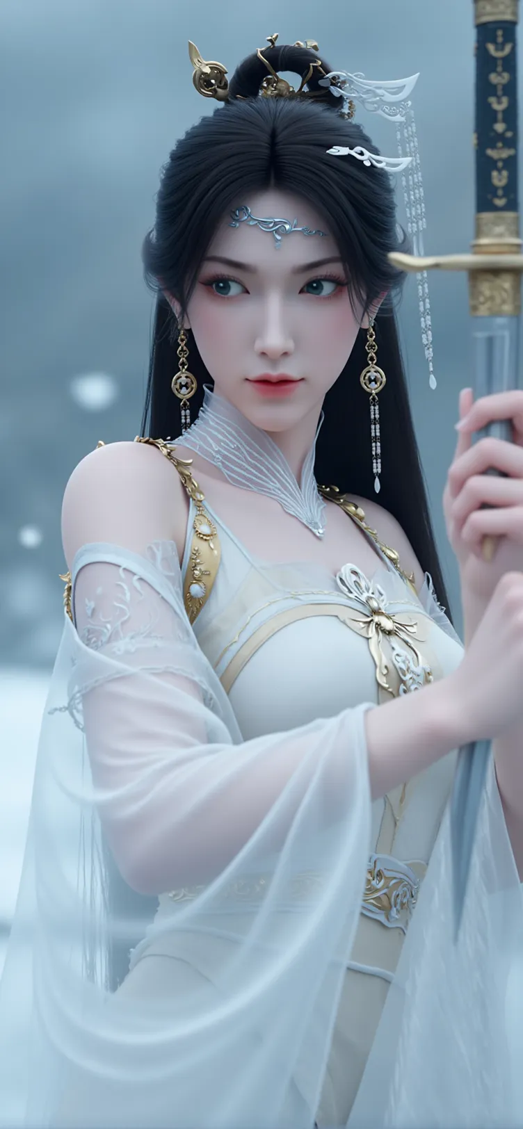 CGI style,Girl,Game Icon & Prop Design,LoRA,FLUX.1