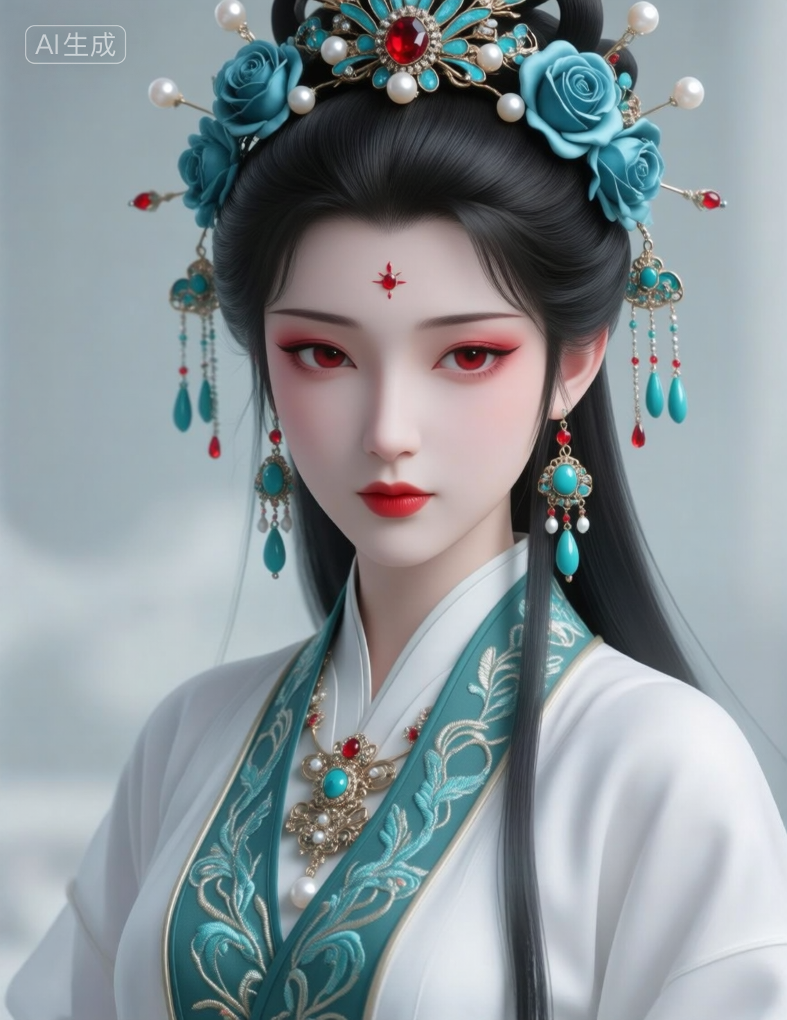 Qwen Image-Chinese-style Characters in UE5 Qwen-UE5国风-V1.0