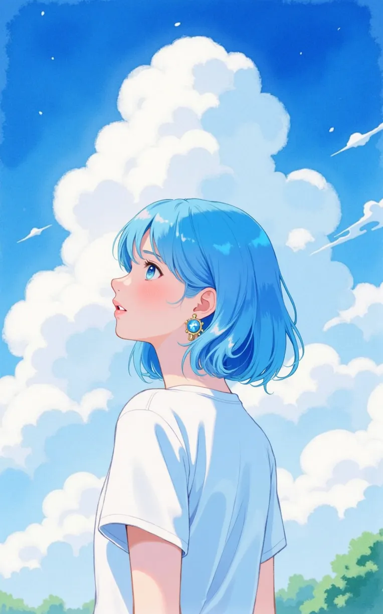 F.1-Healing Wind Portrait illustration-LoRA-JACKPOOS-Shakker