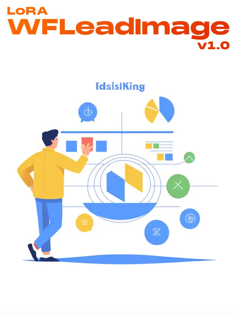 Flat,Flat Illustration,Girl,LoRA,SD 1.5