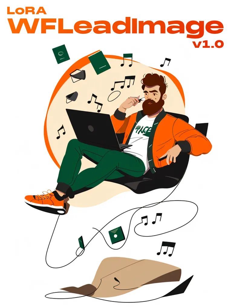 Flat,Flat Illustration,Girl,LoRA,SD 1.5