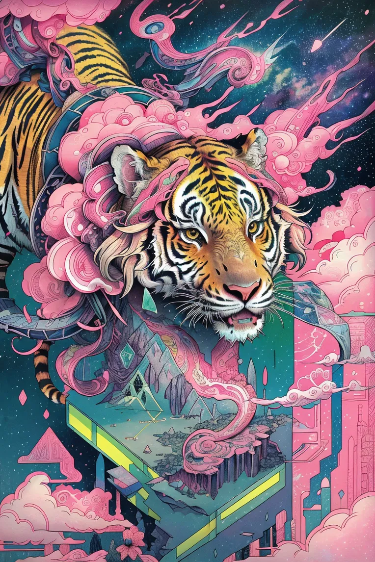 Hand-Drawn,Traditional Painting Media,Girl,LoRA,SD 1.5